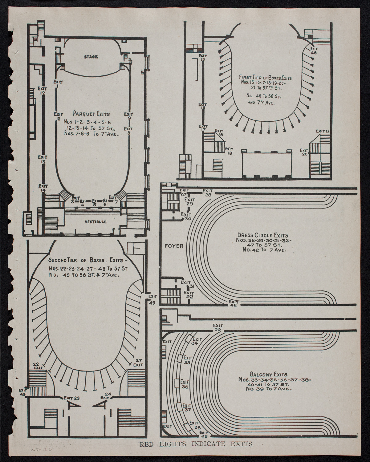 New York Philharmonic, March 7, 1912, program page 11