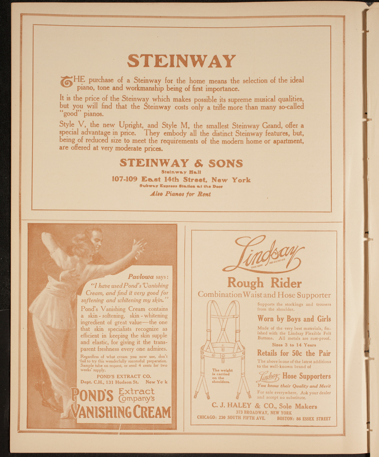 Symphony Concert for Young People, February 6, 1915, program page 4