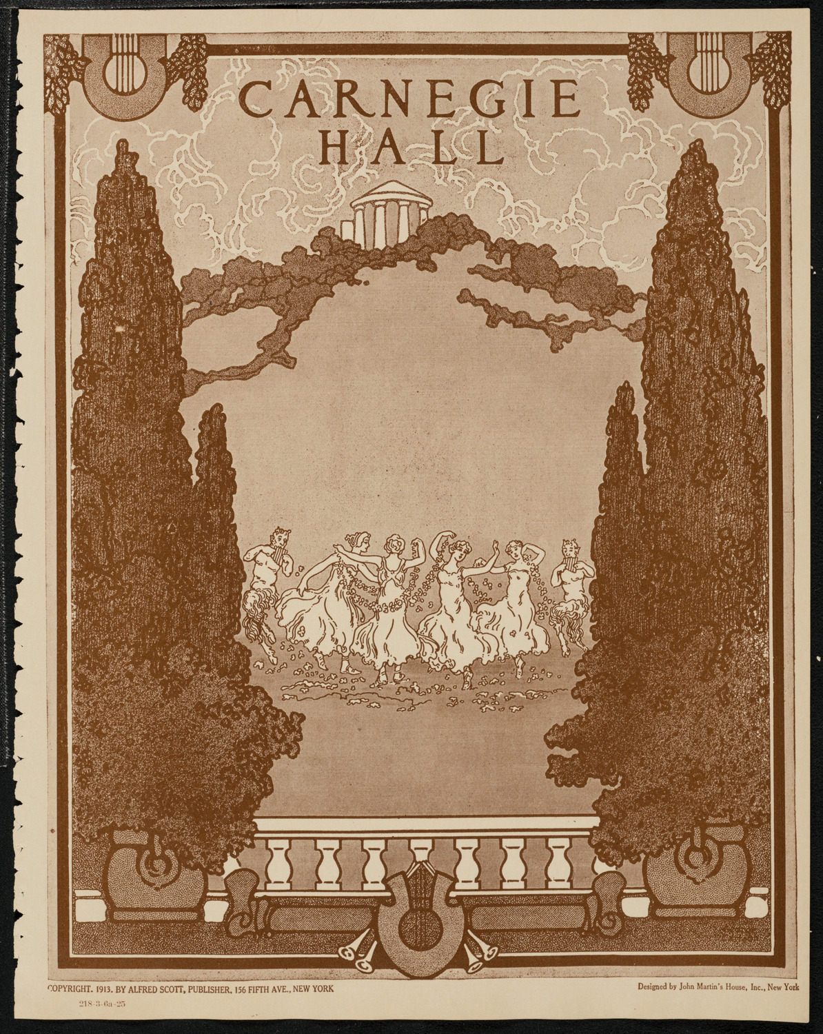 New York Philharmonic, March 6, 1925, program page 1