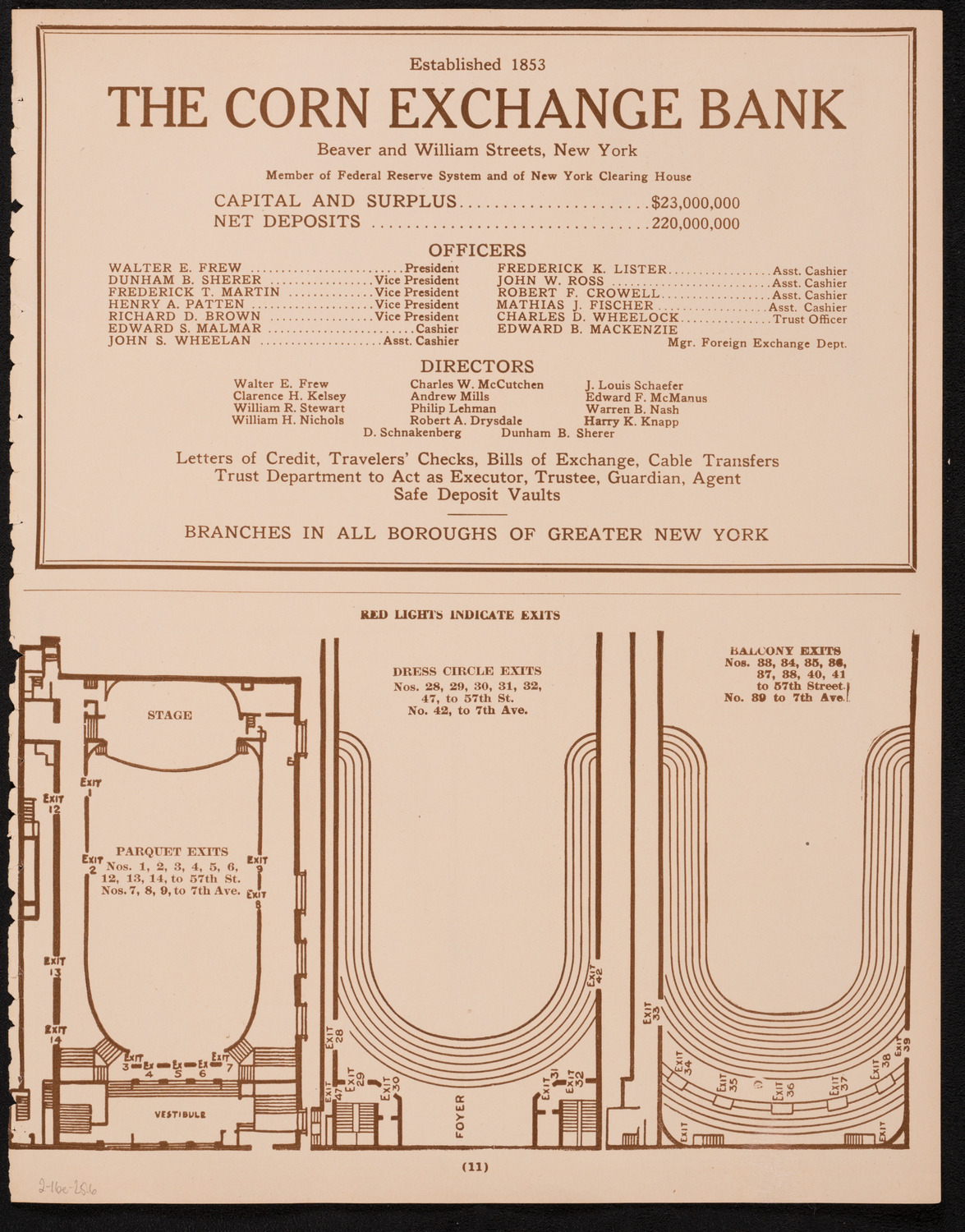 Greater New York Campaign for Palestine Foundation Fund Concert and Meeting, February 16, 1925, program page 11