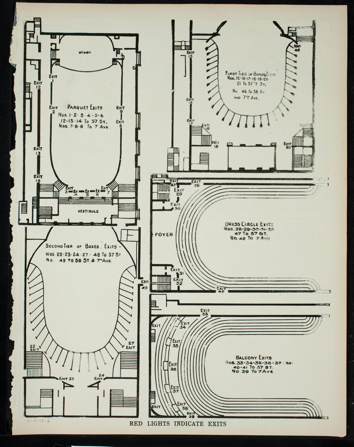 Boston Symphony Orchestra, November 10, 1910, program page 11
