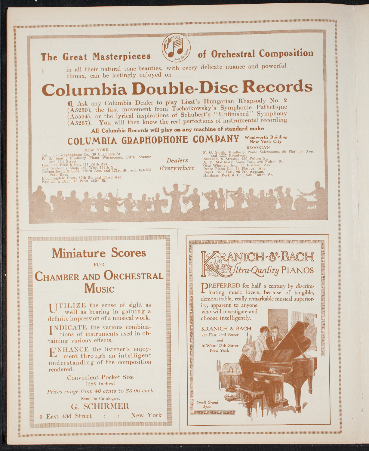Elmendorf Lecture: Northern Italy, November 29, 1915, program page 6