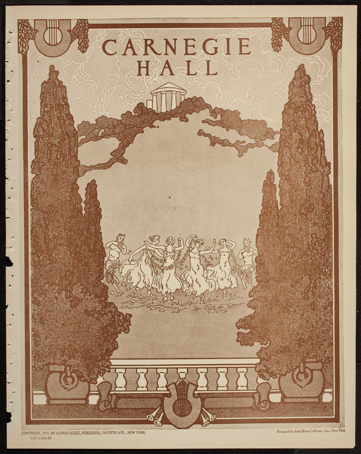 Philadelphia Orchestra, February 10, 1920, program page 1