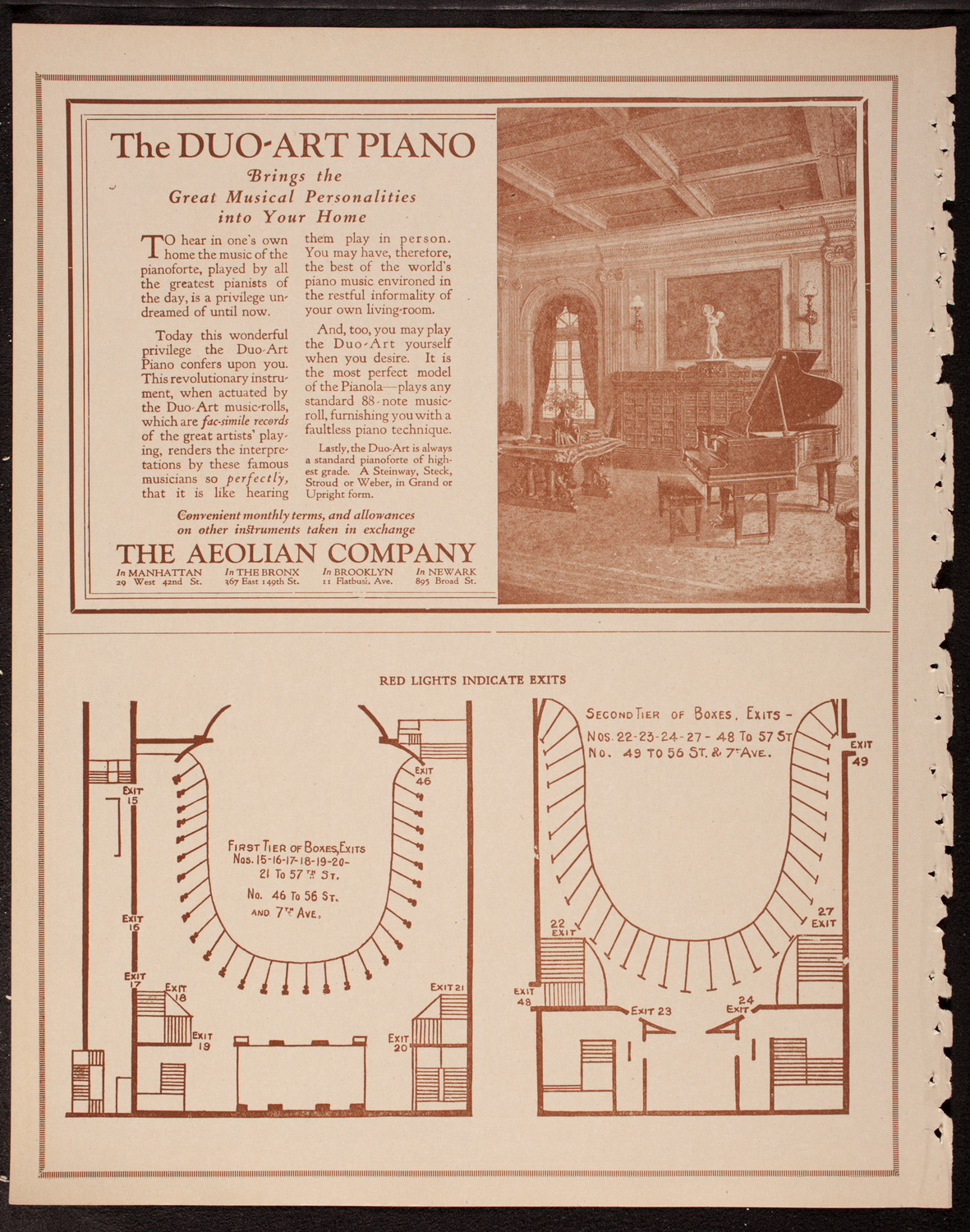 New Symphony Orchestra, December 10, 1919, program page 10