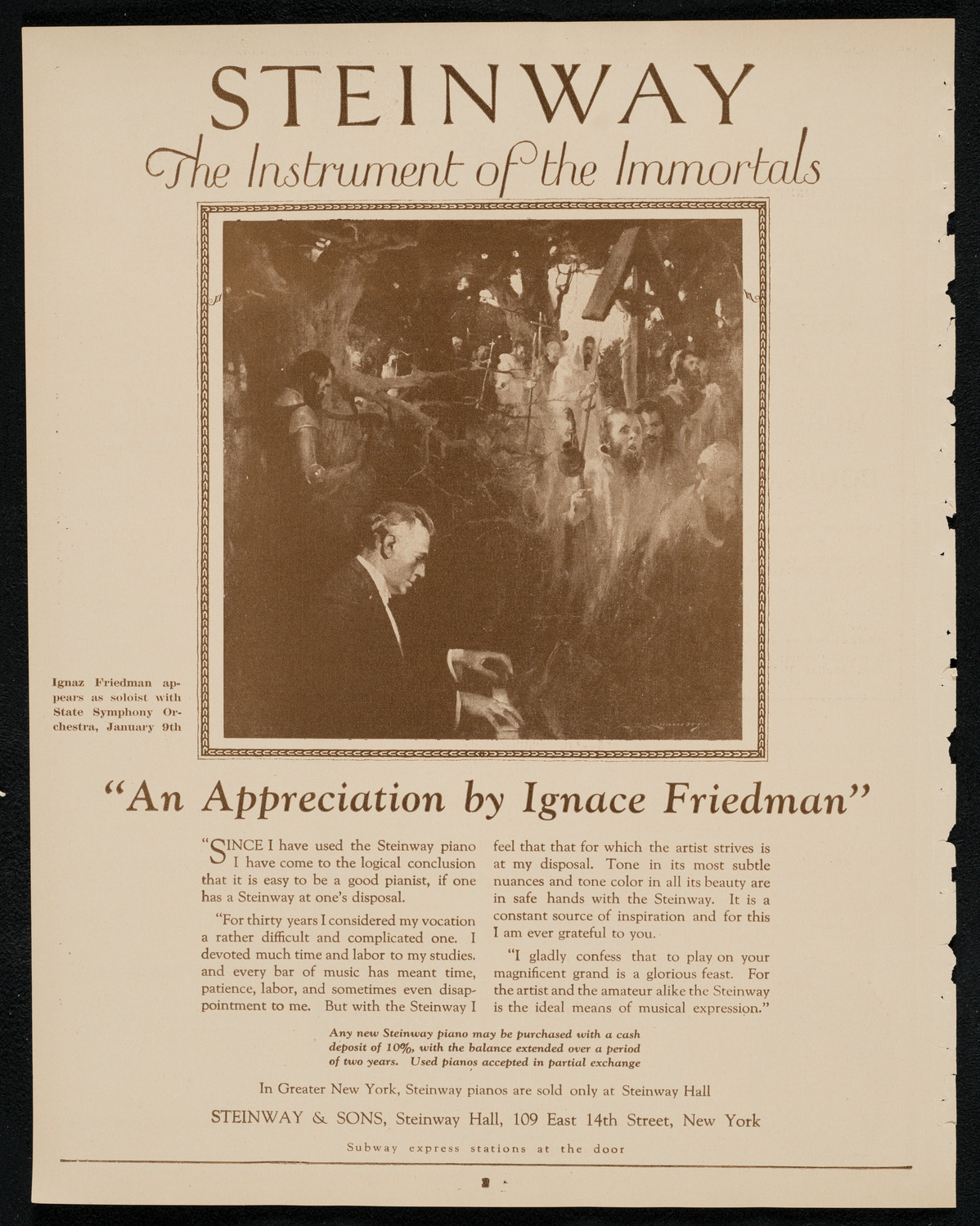 New York Banks' Glee Club, January 9, 1924, program page 4