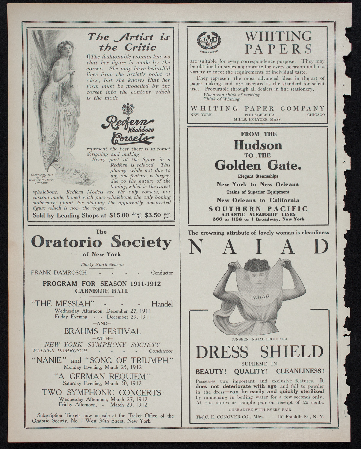 Albert Spalding, Violin, October 21, 1911, program page 2