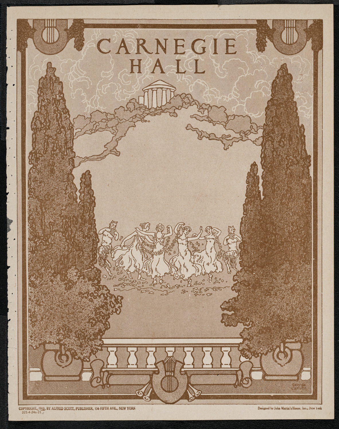 Swedish Glee Club of Brooklyn, April 24, 1921, program page 1