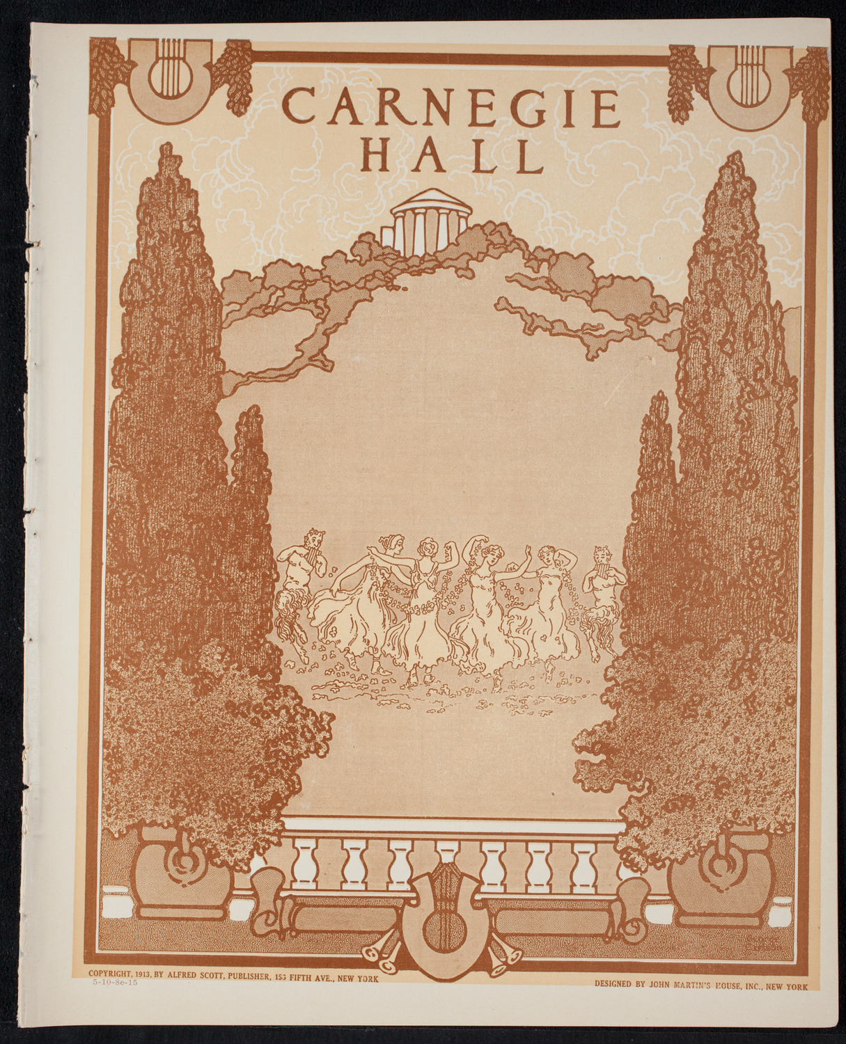 Fashion Show: "Yesterday or To-Morrow", October 8, 1915, program page 1