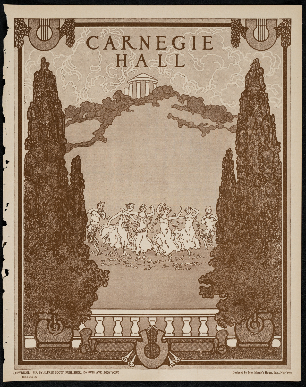 Leonardo da Vinci Evening with Comm. Dr. John W. Lieb, January 20, 1922, program page 1