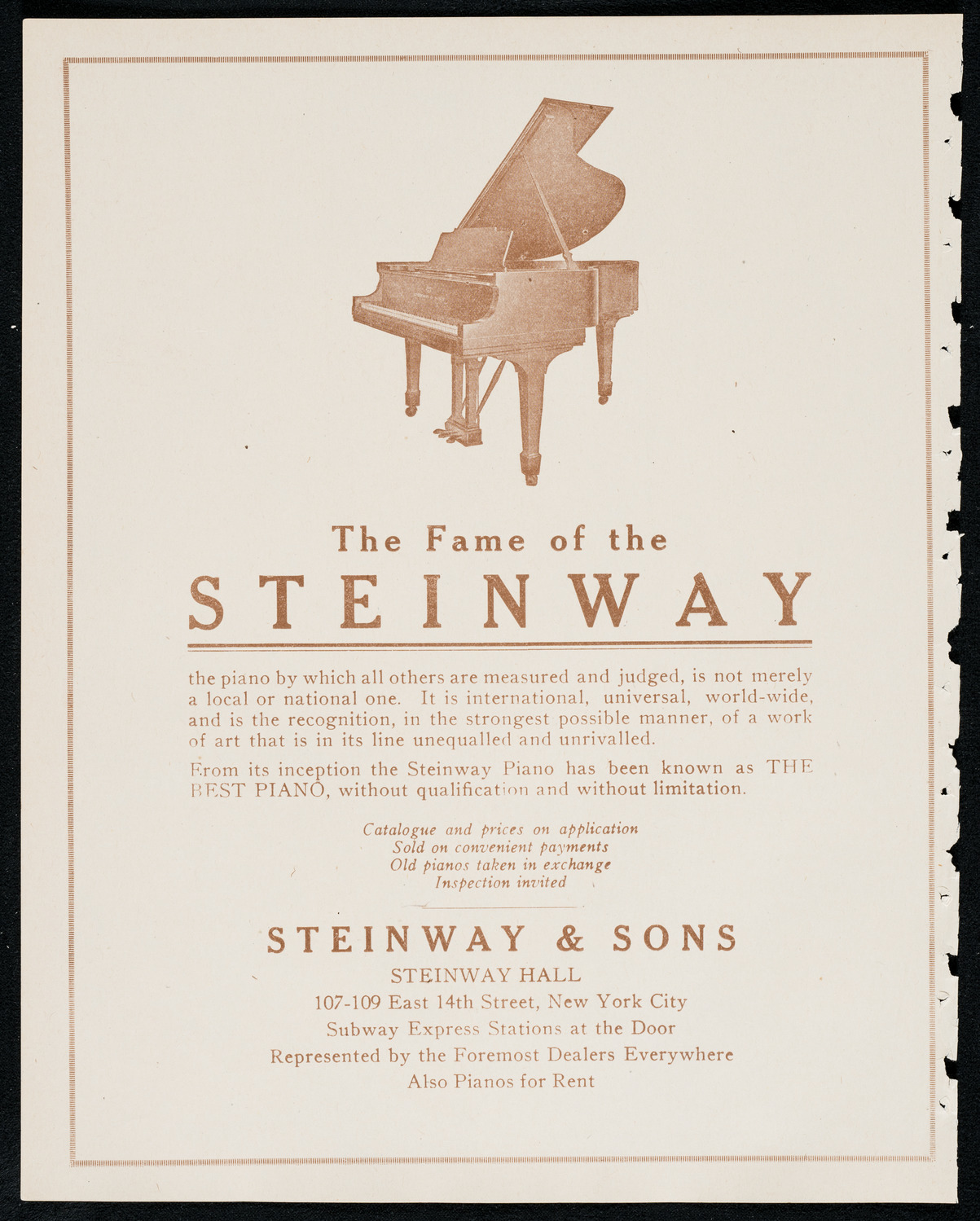 Social and Scientific Society Gala Concert, November 27, 1920, program page 4