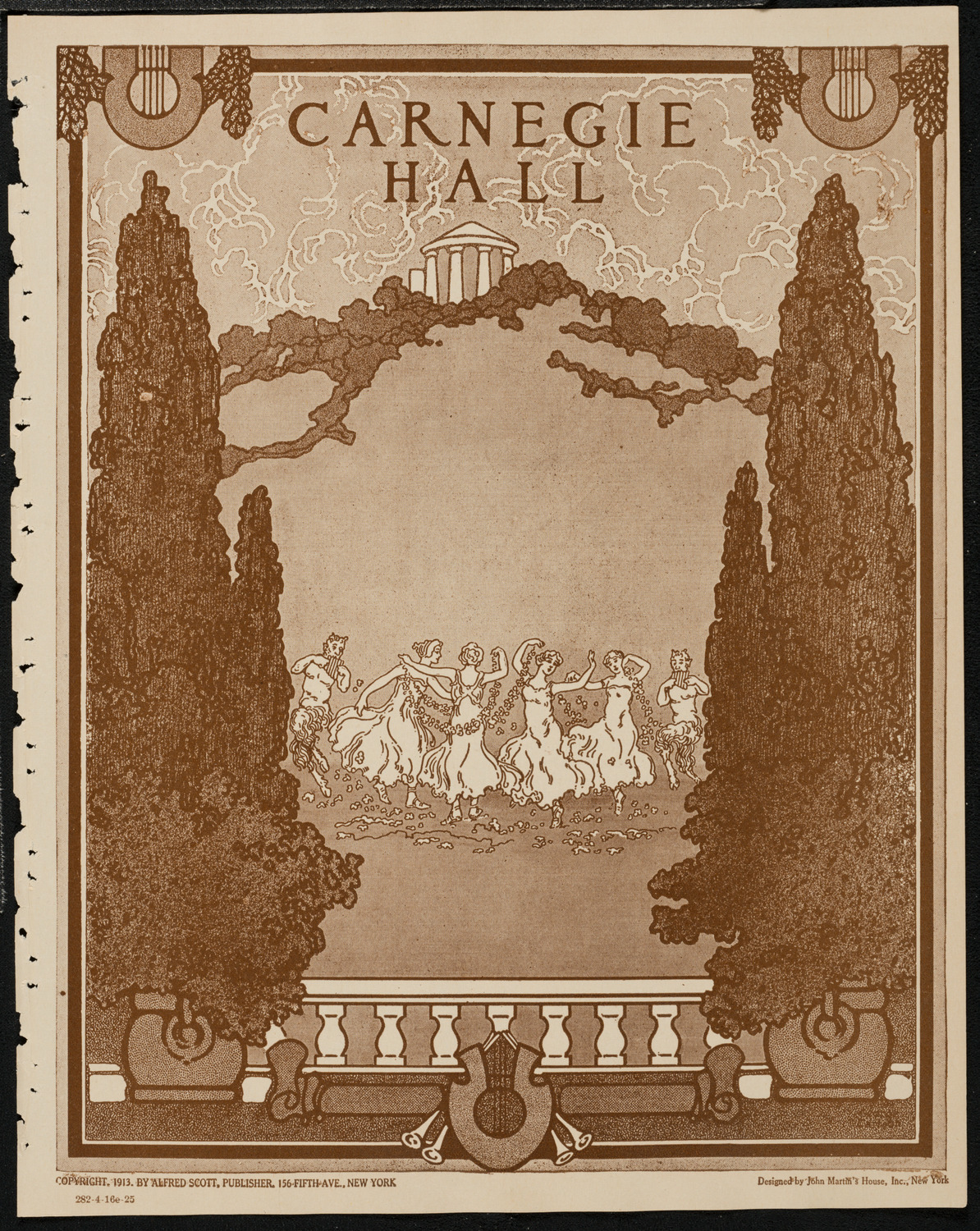 Sophie Braslau, Contralto, April 16, 1925, program page 1