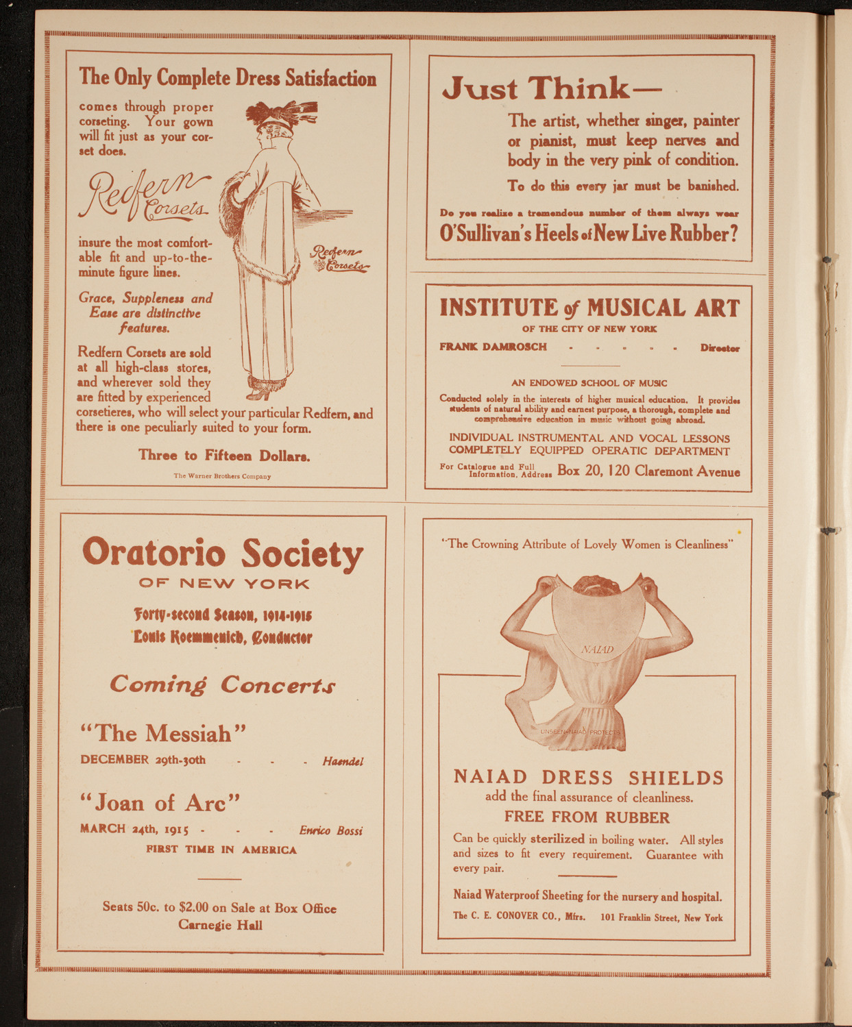 Elmendorf Lecture: Flowers from Many Lands, December 20, 1914, program page 2