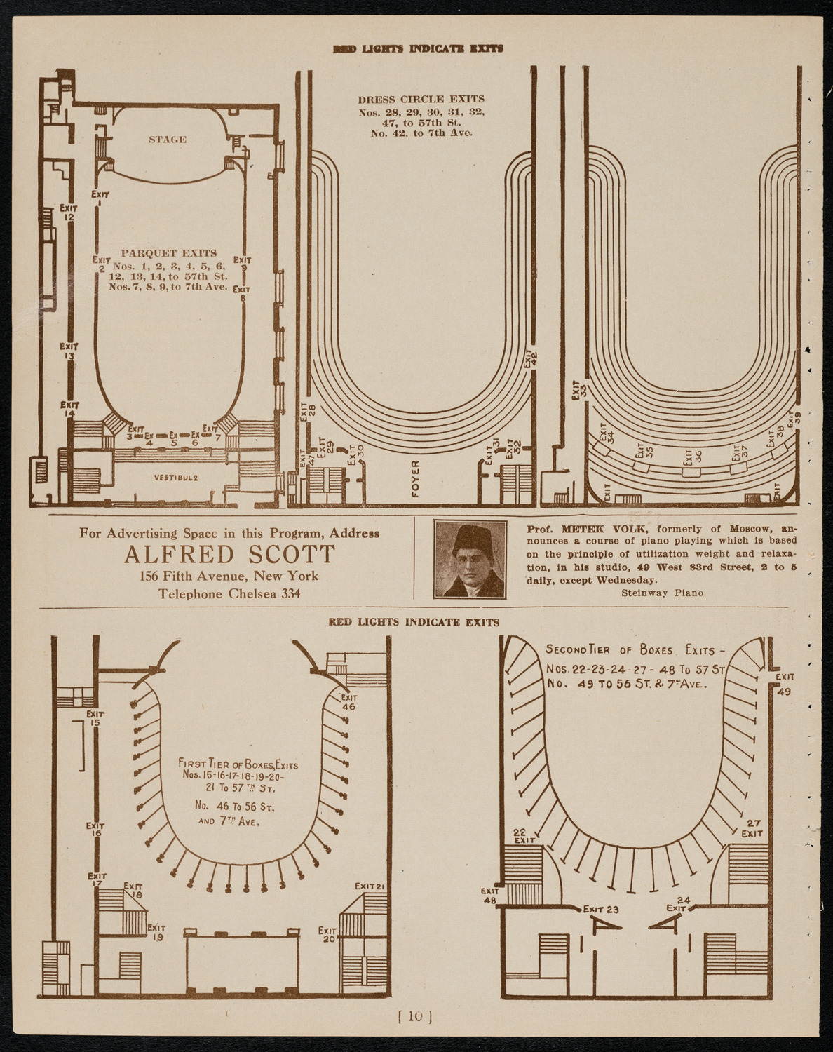 Boston Symphony Orchestra, February 4, 1922, program page 10