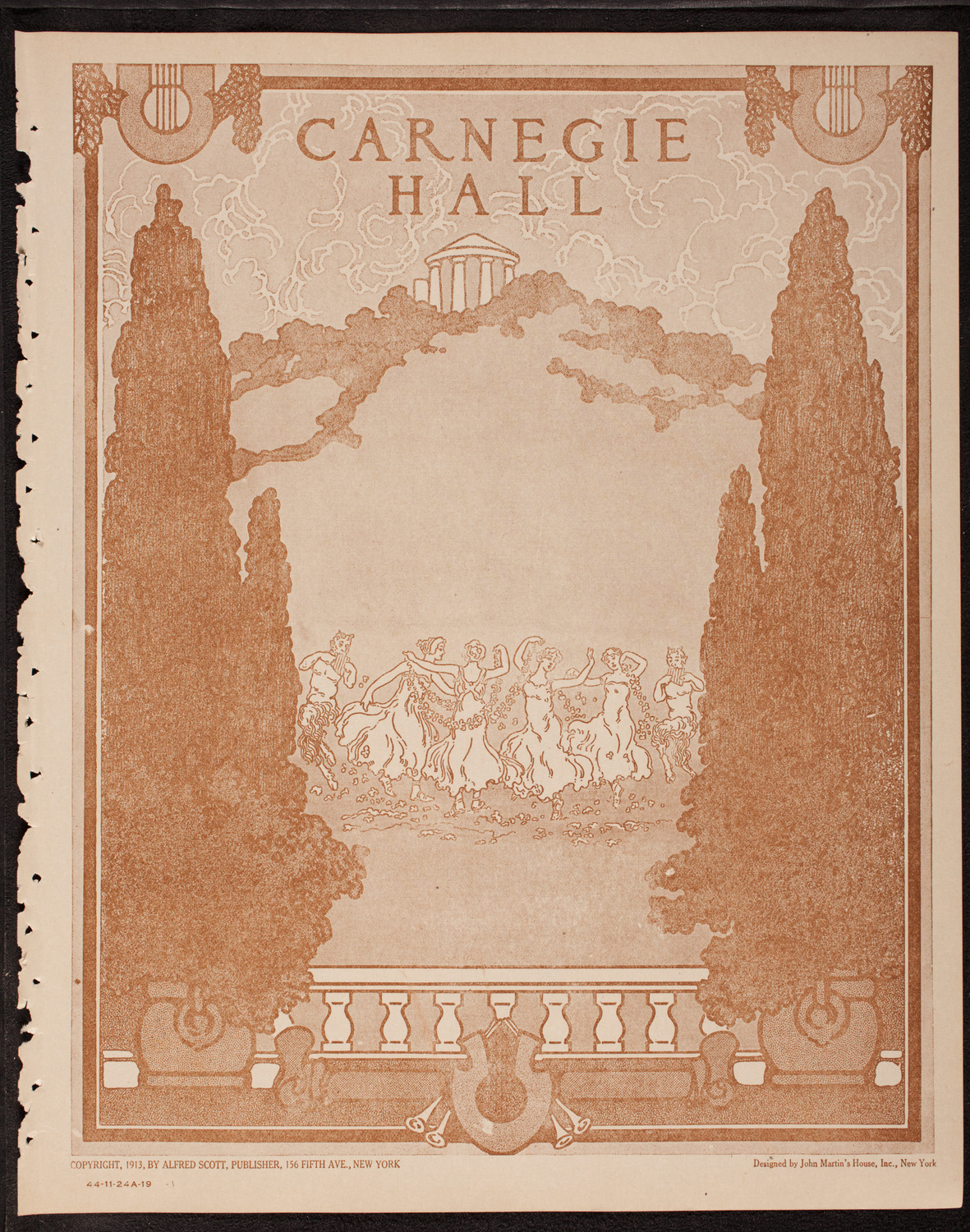 Newman Traveltalks: Occupied Germany, November 24, 1919, program page 1