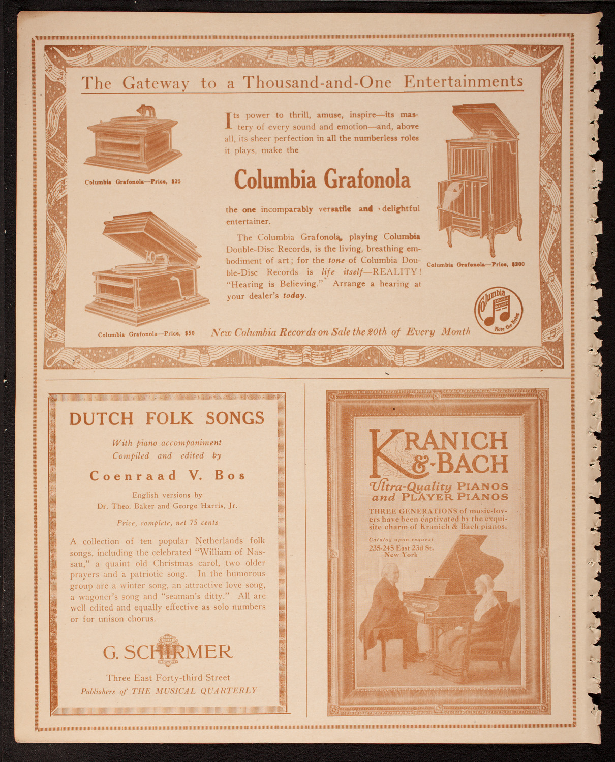Graduation: Manhattan College, June 19, 1917, program page 6