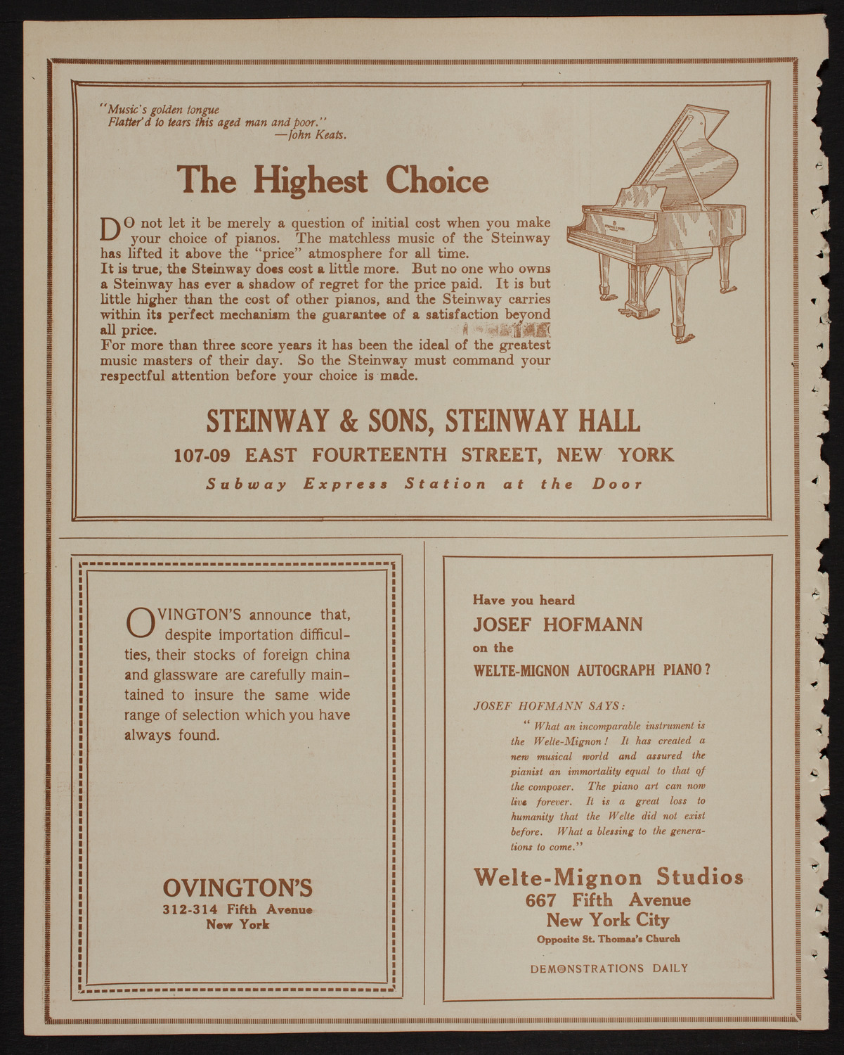 Irish Republic Second Anniversary Celebration, March 31, 1918, program page 4