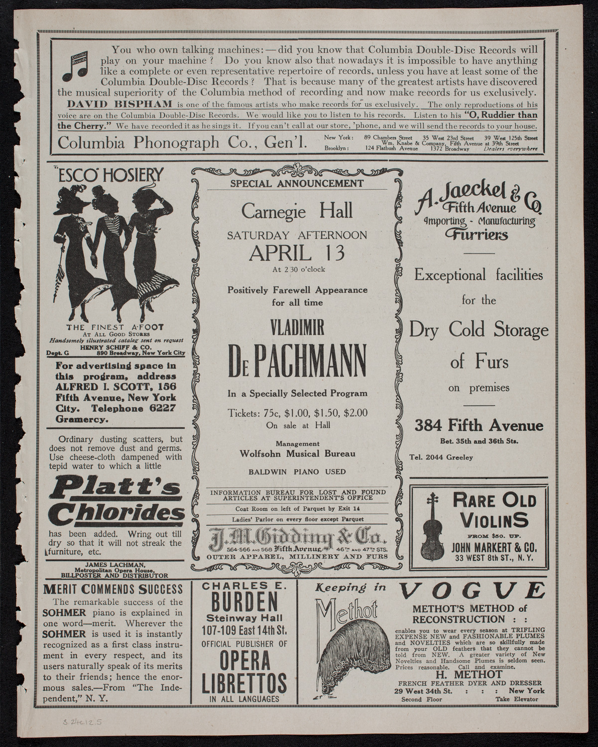 Newman Traveltalks: Germany, March 24, 1912, program page 9