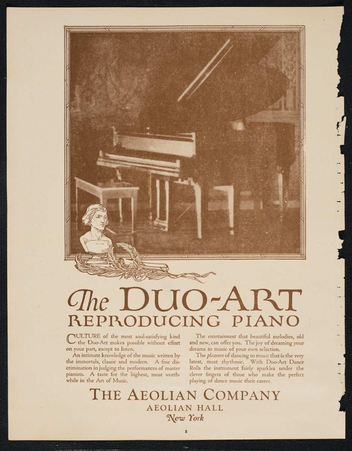 Philadelphia Orchestra, October 31, 1922, program page 2