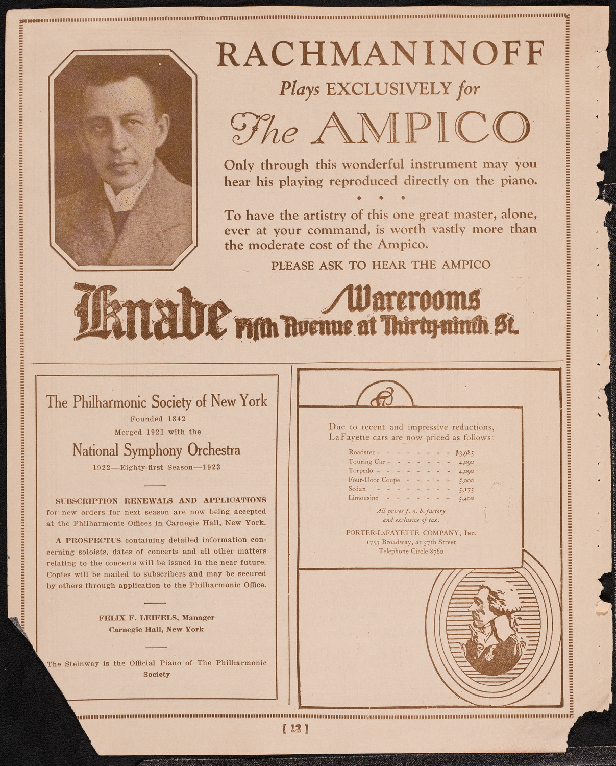 Graduation: College of Dental and Oral Surgery, June 6, 1922, program page 10