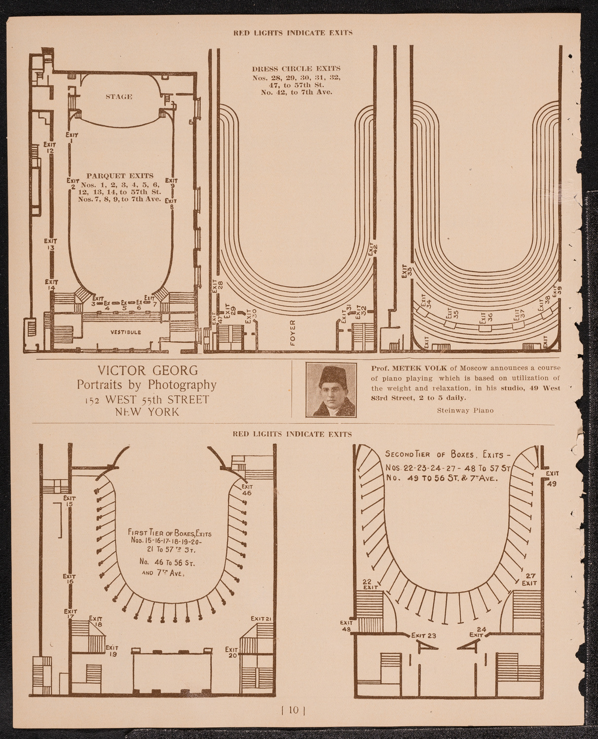 Reinald Werrenrath, Baritone, November 13, 1921, program page 10