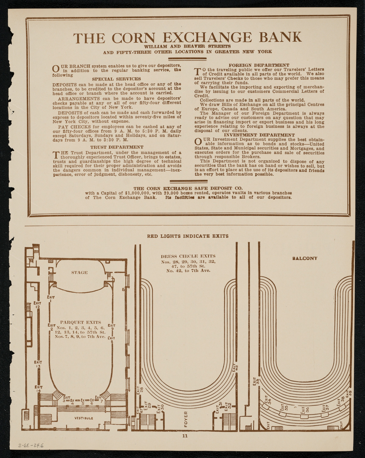 New York Philharmonic Students' Concert, February 6, 1924, program page 11