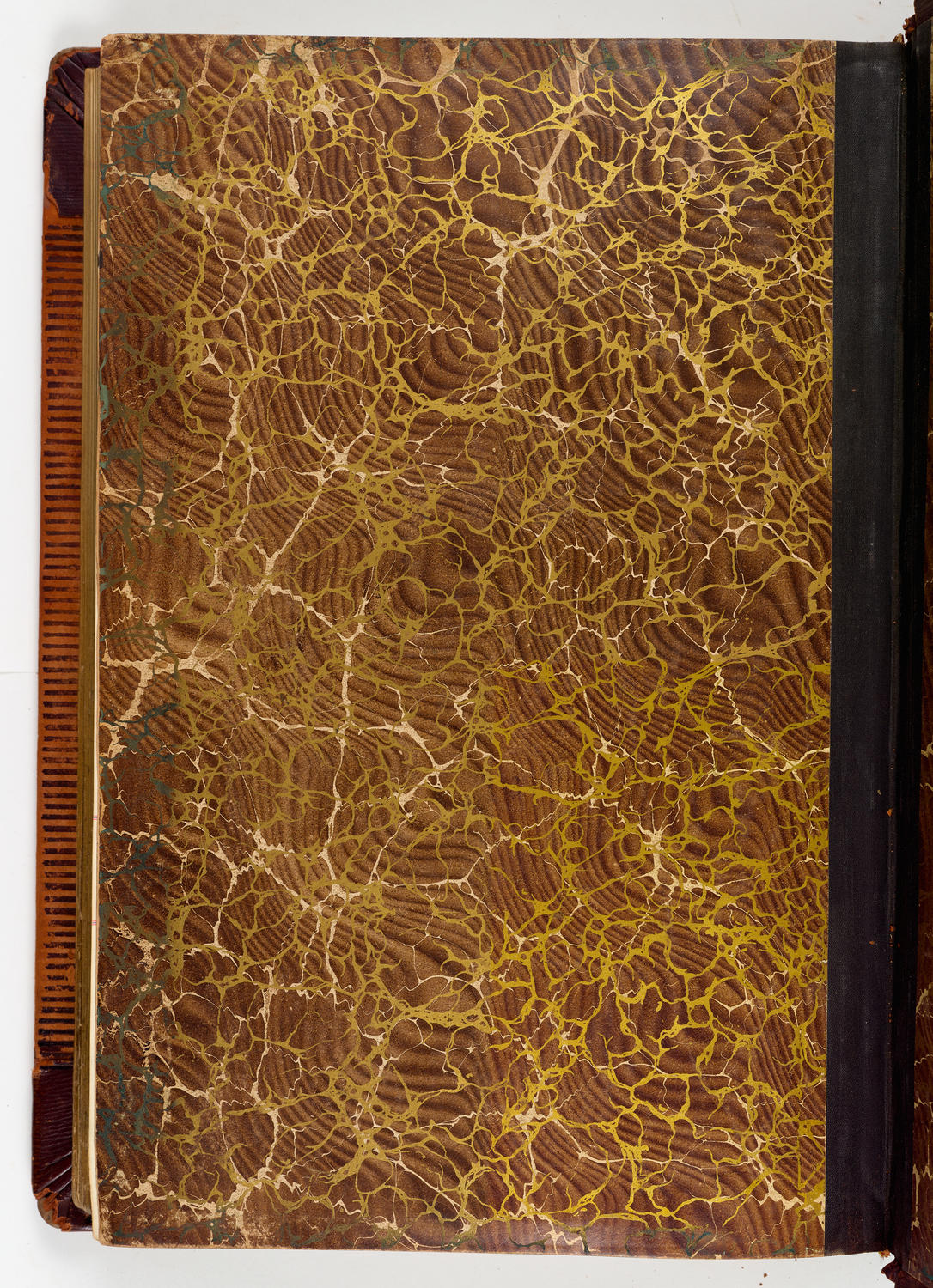 Music Hall Accounting Ledger, volume 3, inside back cover page 1