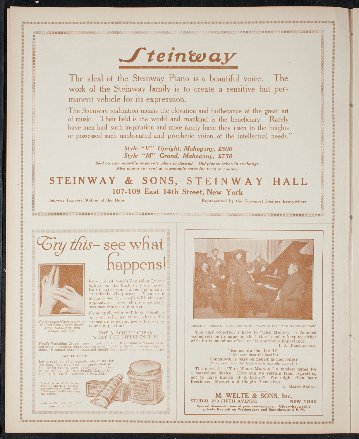 Elmendorf Lecture: The Yellowstone National Park, December 19, 1915, program page 4
