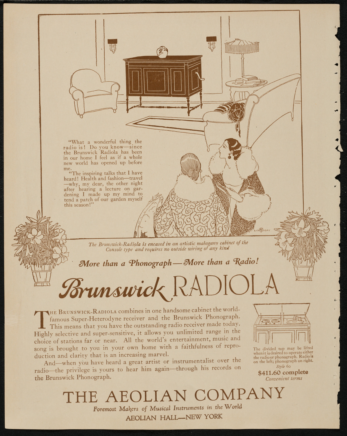 Benefit: St. Andrews One Cent Coffee Stands Society, April 23, 1925, program page 2