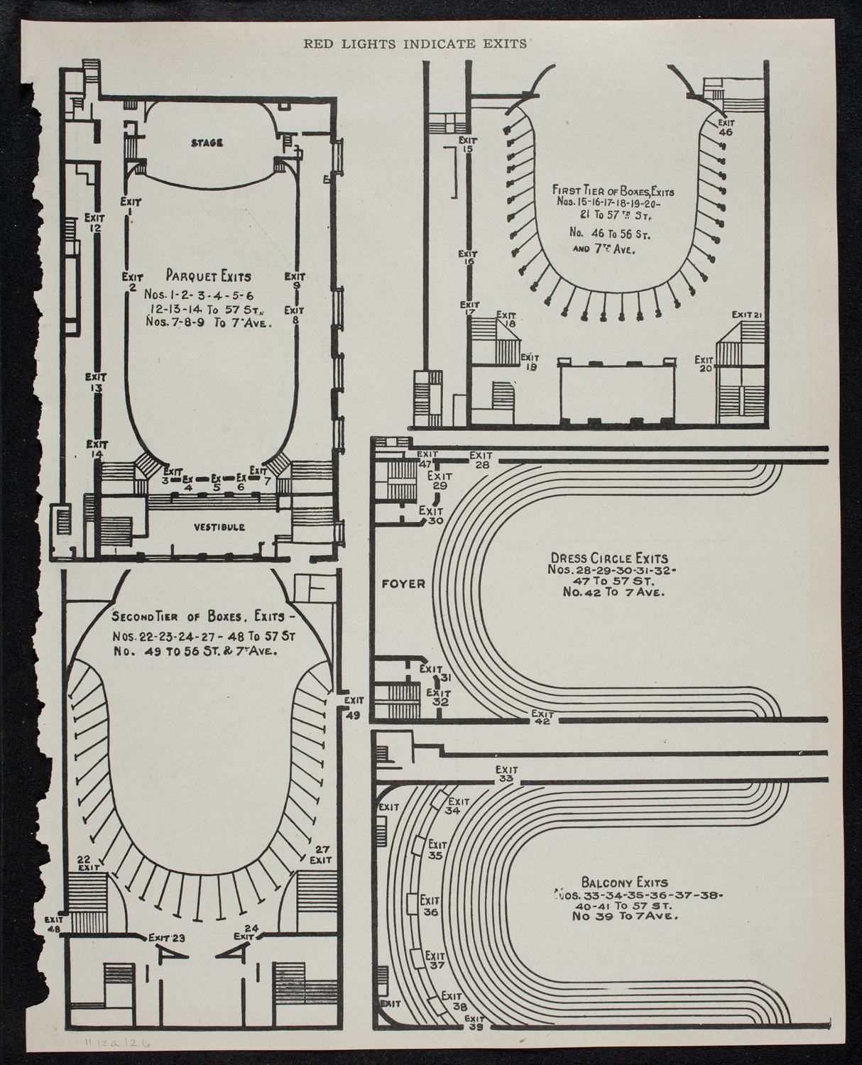 Efrem Zimbalist, Violin, November 12, 1912, program page 11