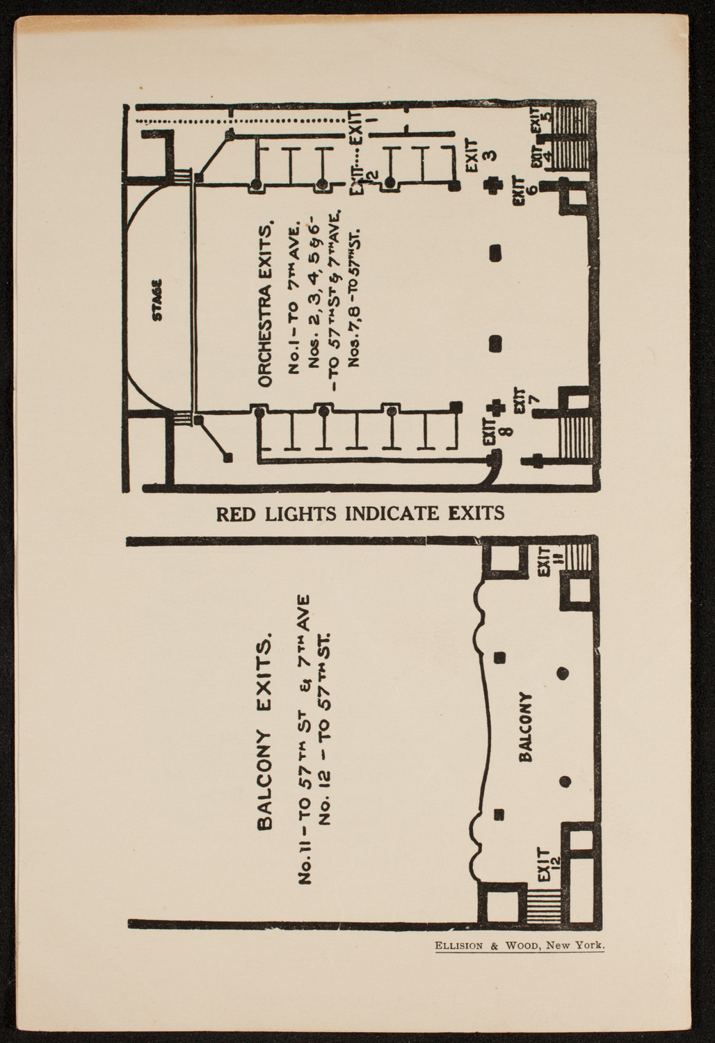 American Academy of Dramatic Arts/Empire Theatre Dramatic School Dress Rehearsal, October 30, 1919, program page 4