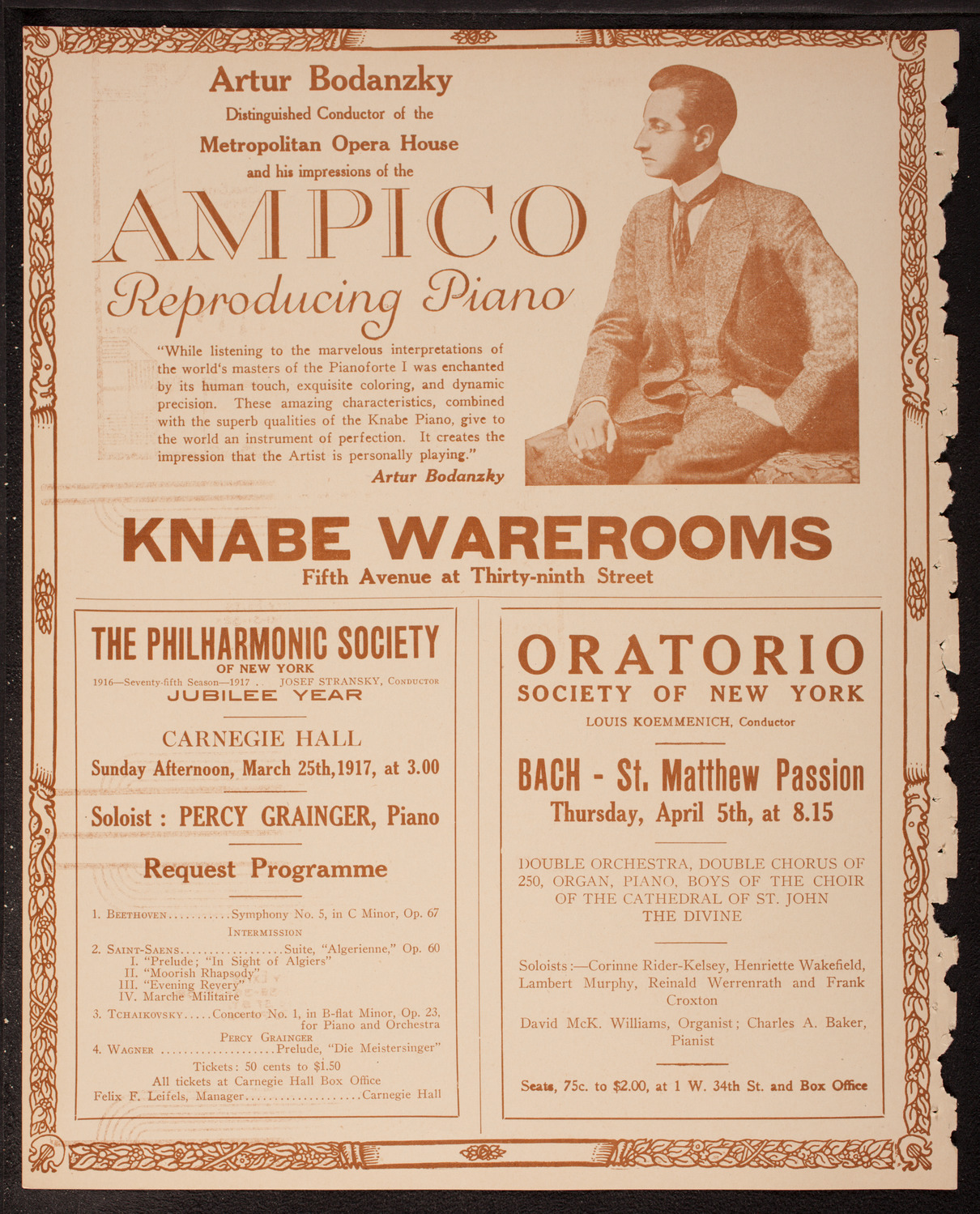 Concert Honoring Morris Winchevsky, March 24, 1917, program page 12