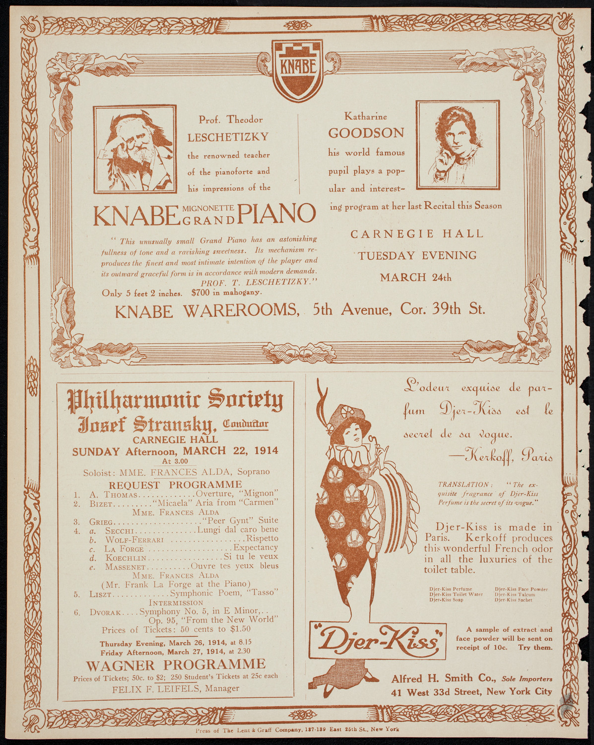 Newman Traveltalks: Paris, March 15, 1914, program page 12