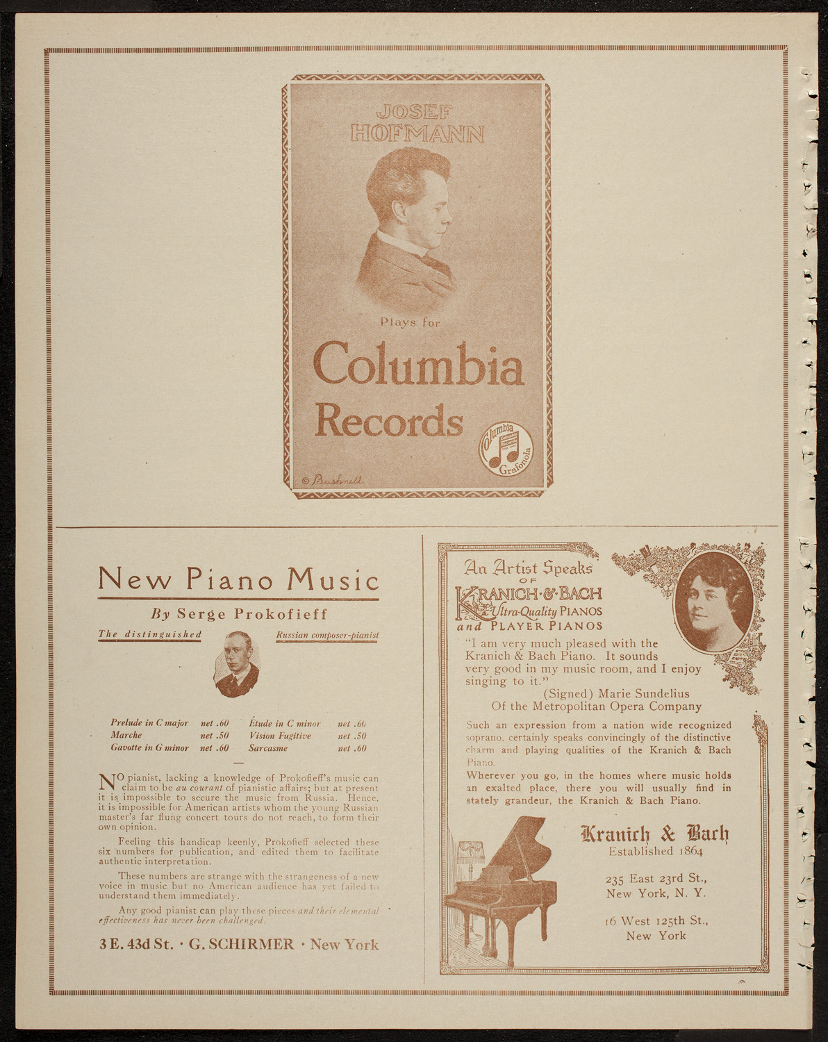 Isadora Duncan Dancers, March 13, 1920, program page 6