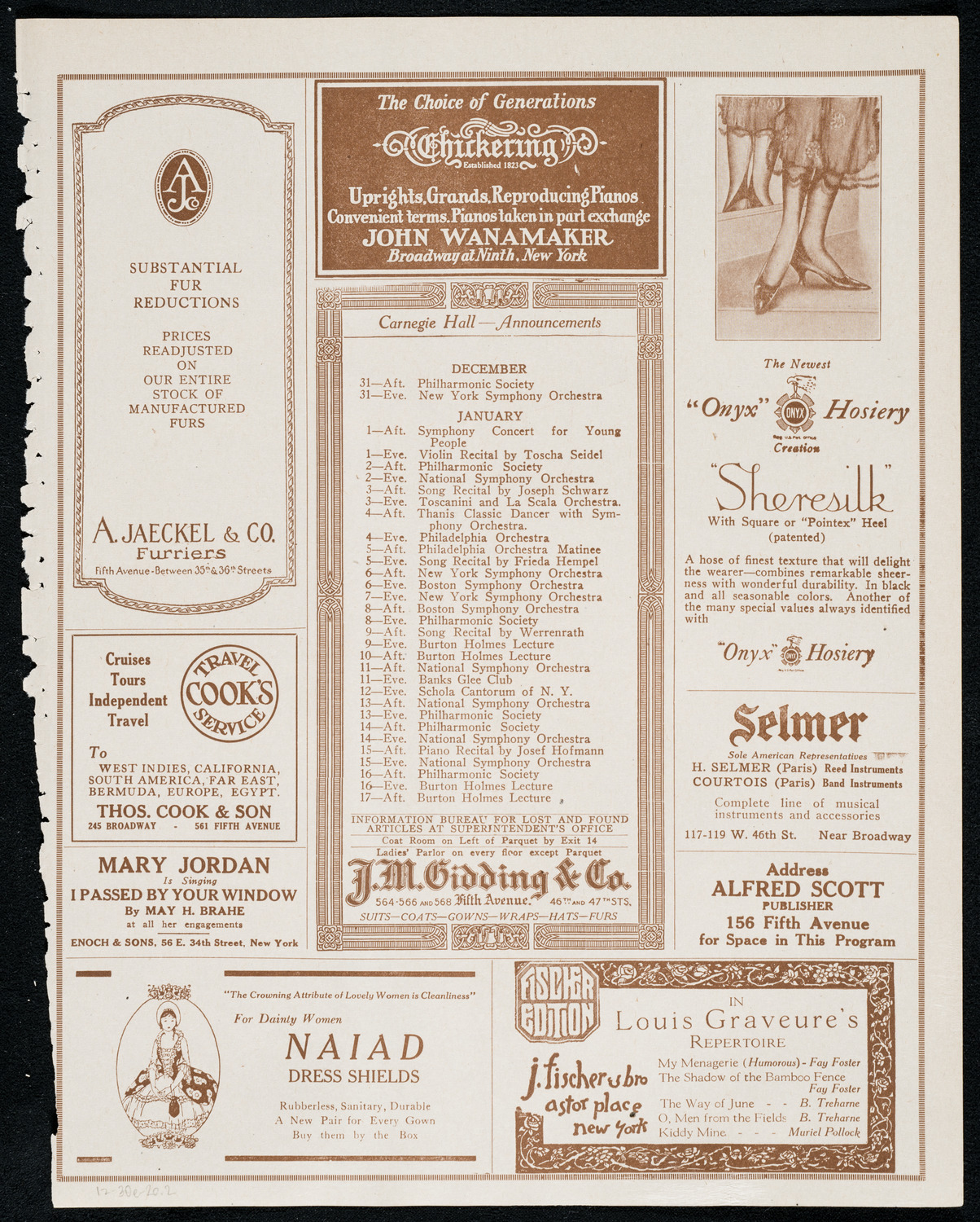 Concert by the Martin-Smith Music School, December 30, 1920, program page 3