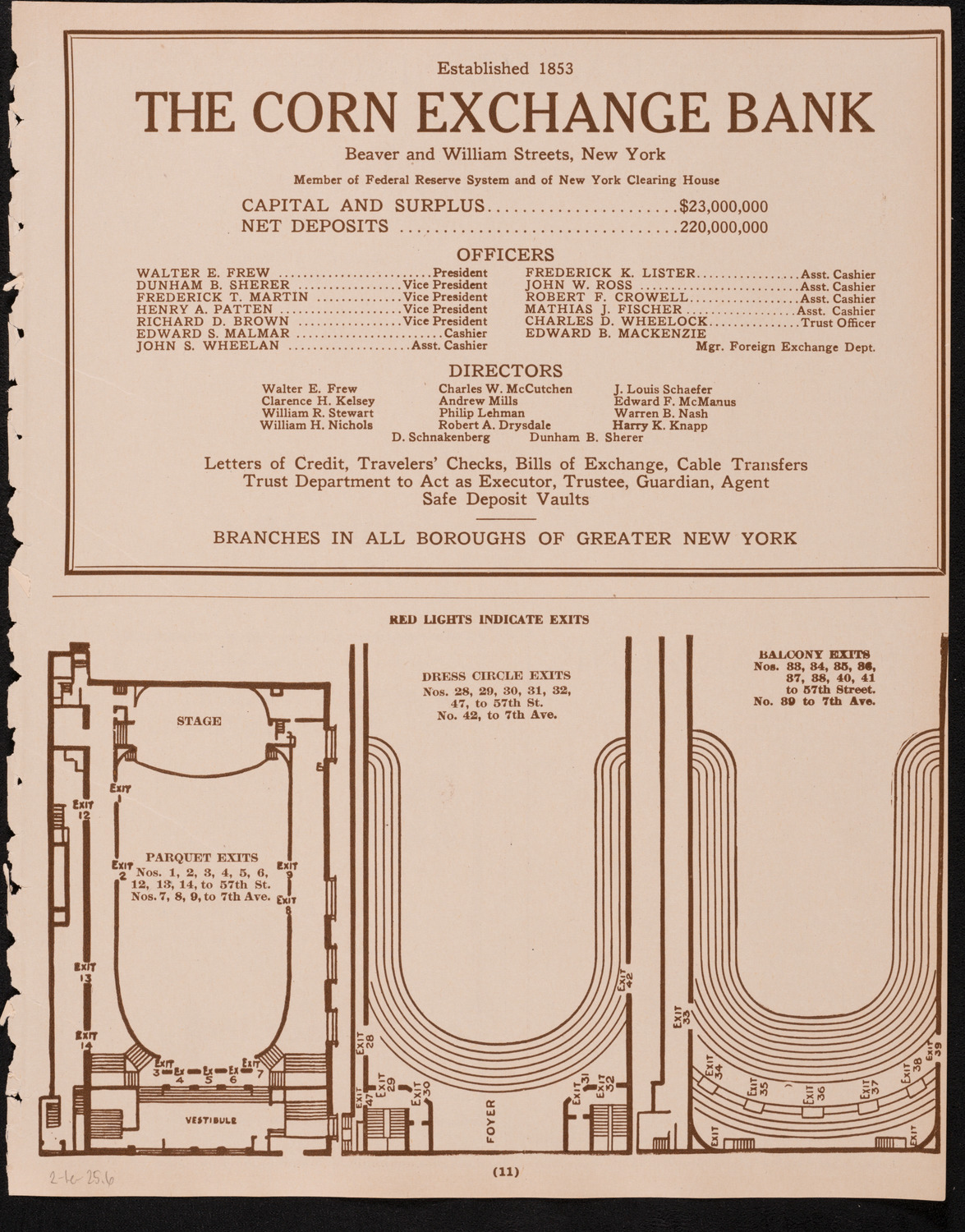 Concert and Benefit for Odd Fellows' Orphan Asylum, February 1, 1925, program page 11