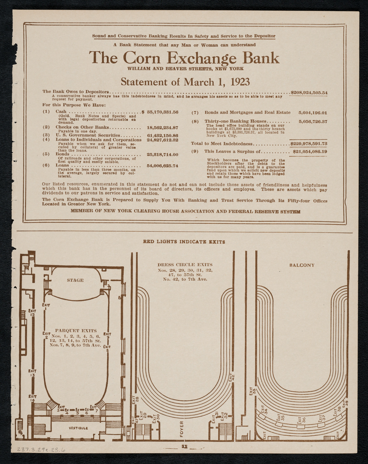 New York Philharmonic, March 29, 1923, program page 11