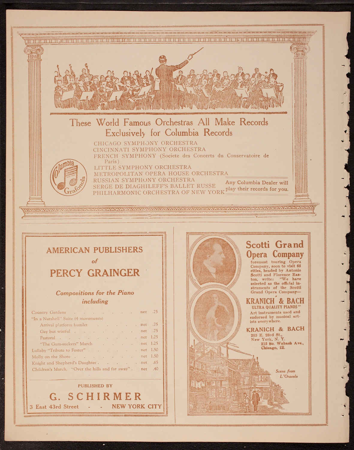 Newman Traveltalks: Belgium, November 30, 1919, program page 6