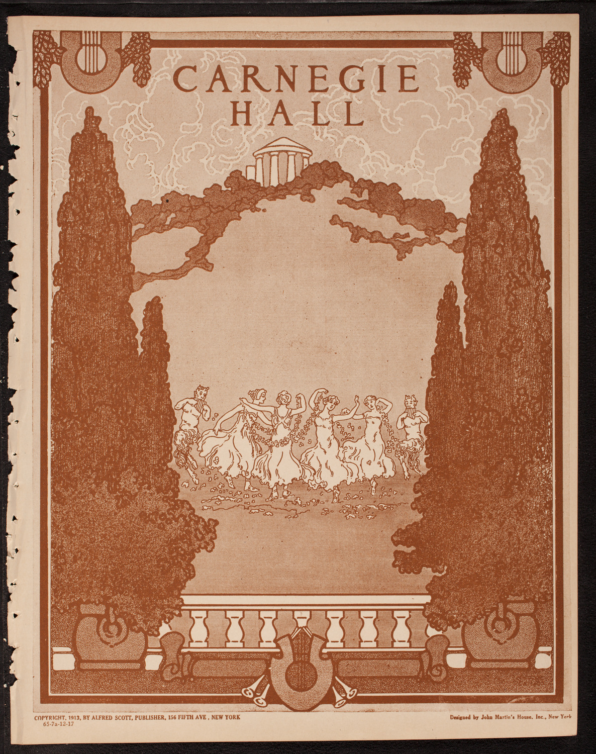 New York Philharmonic, December 7, 1917, program page 1