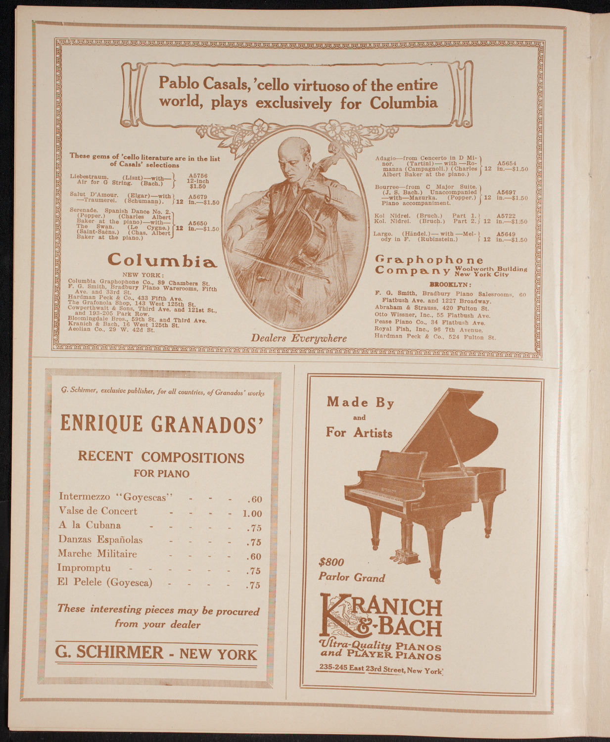 Mass Meeting/ Rally: American Rights Committee, March 13, 1916, program page 6