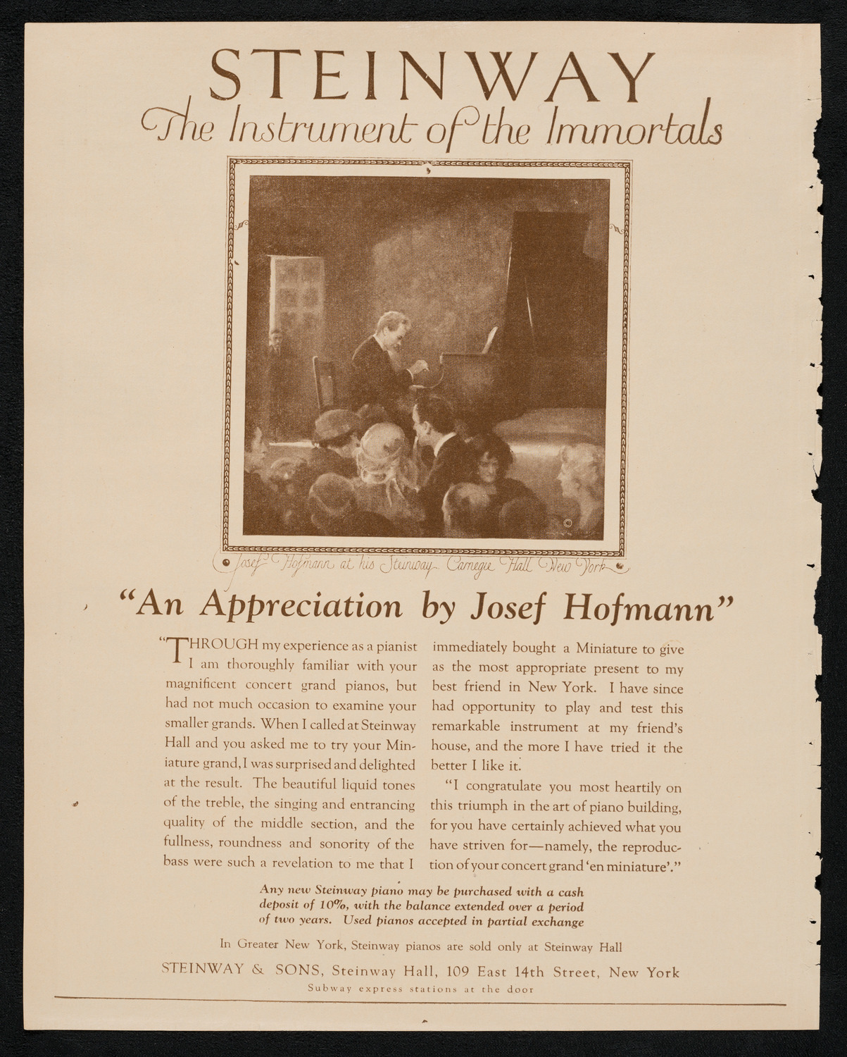 Elena Gerhardt, Soprano, January 16, 1923, program page 4