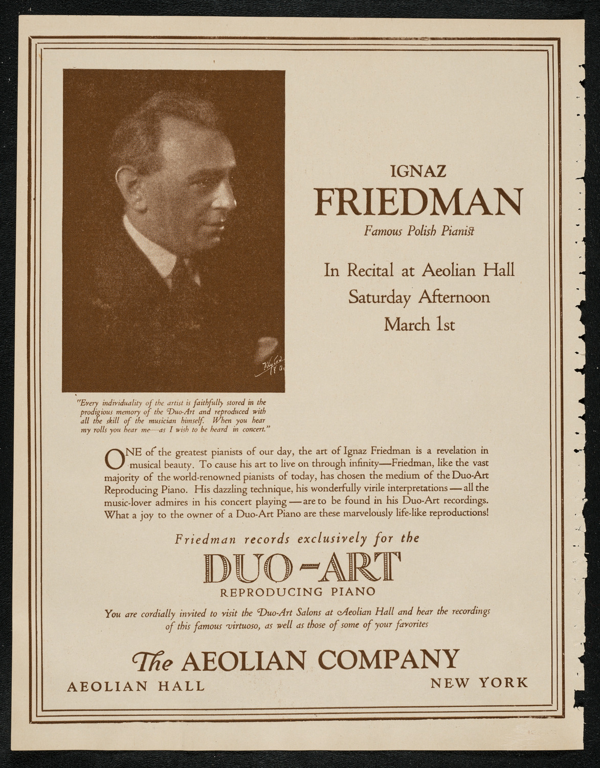 Symphony Concert for Young People, March 1, 1924, program page 2