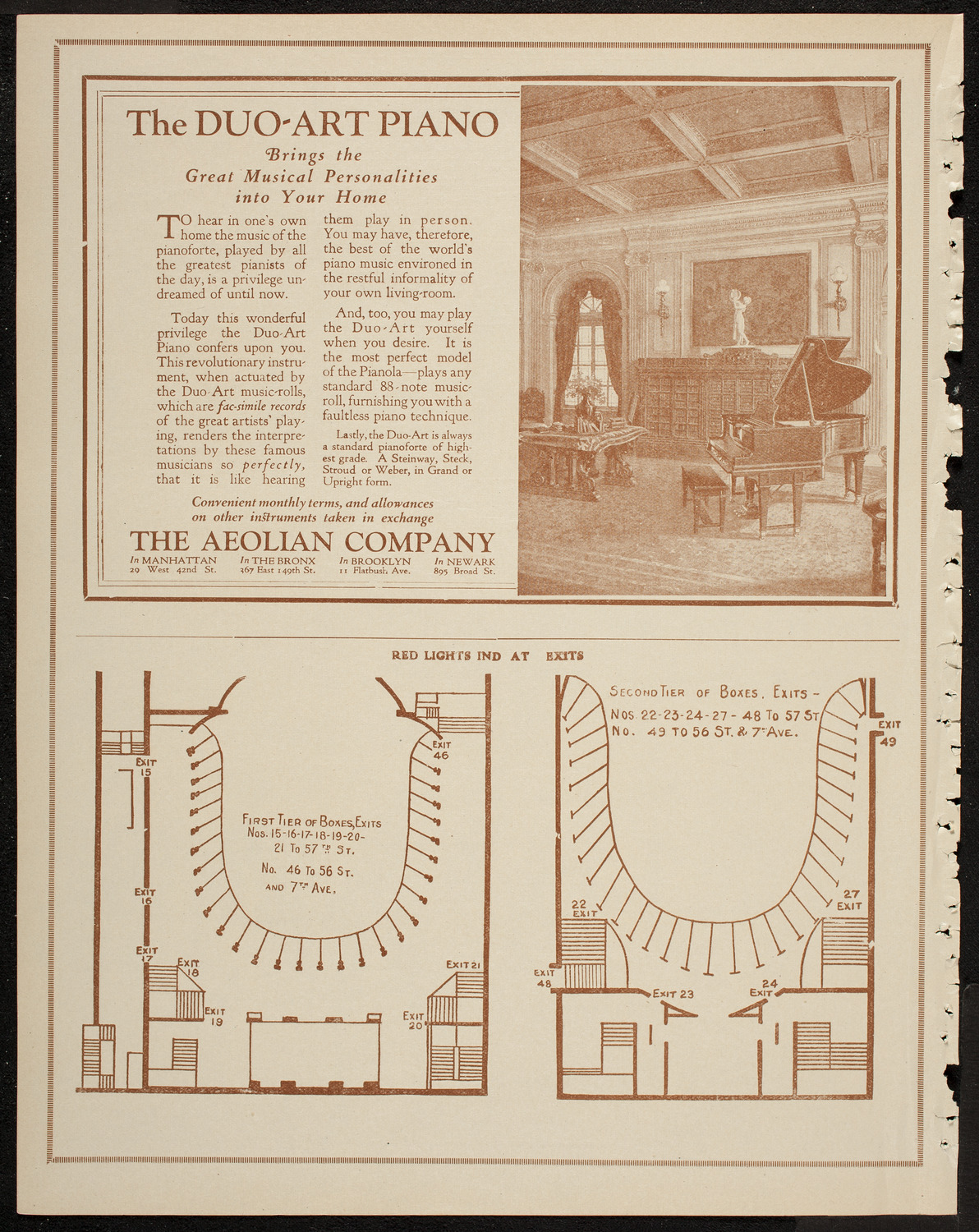 New Symphony Orchestra, March 30, 1920, program page 10