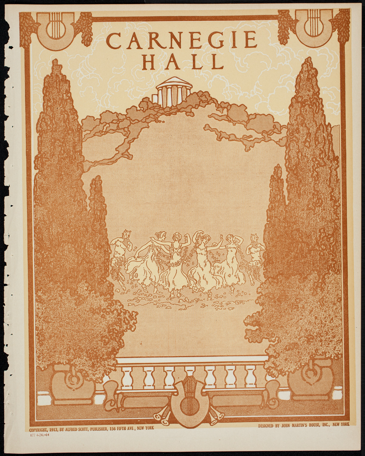 Interborough Dramatic Company Minstrel Performance, April 24, 1914, program page 1