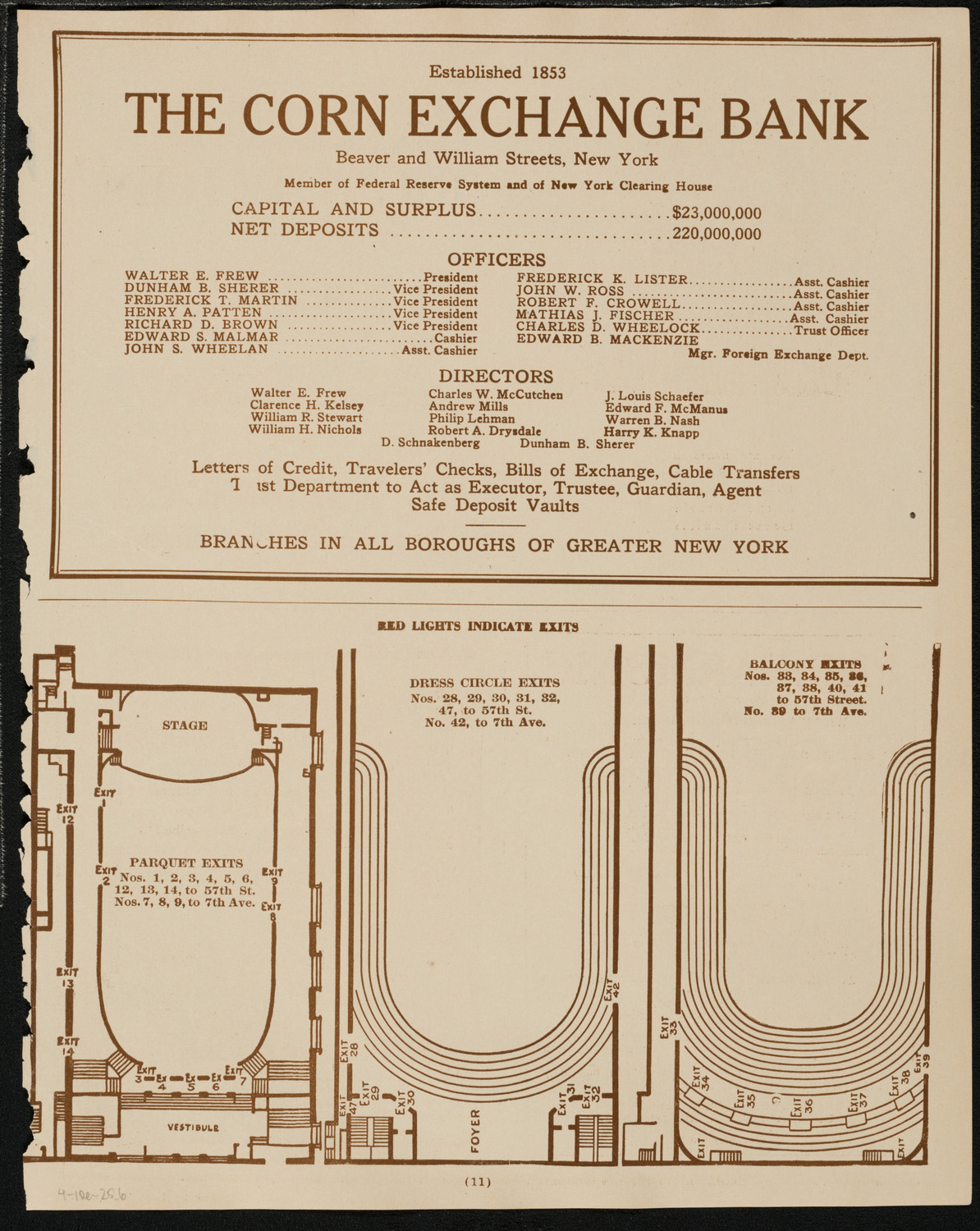 Max Rosen, Violin, April 10, 1925, program page 11