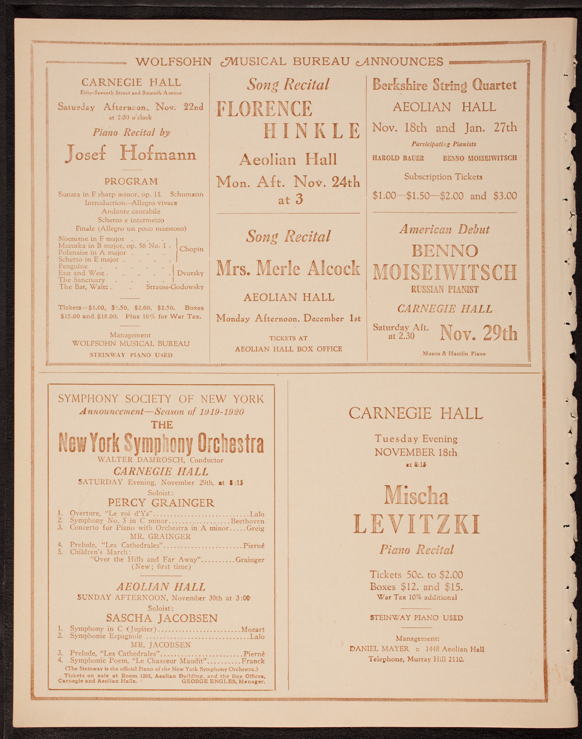 Newman Traveltalks: Alsace-Lorraine, November 16, 1919, program page 8