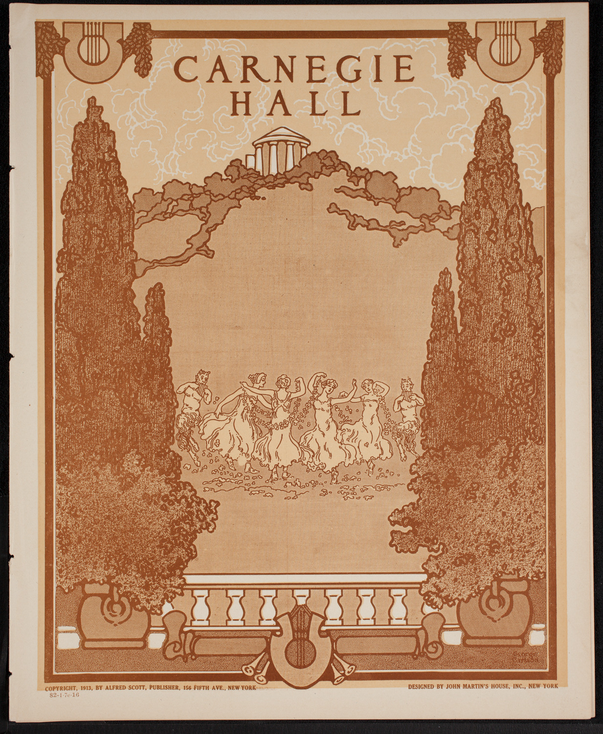 Lecture by Ellis Ashmead-Bartlett, January 7, 1916, program page 1