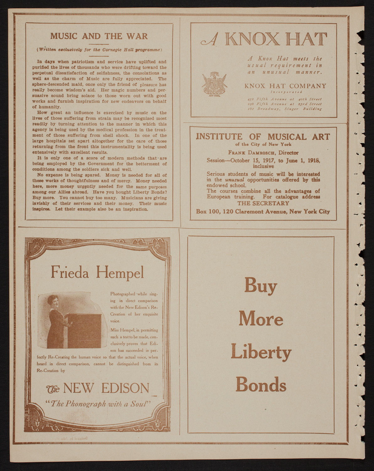Karl Marx 100th Anniversary Celebration, May 5, 1918, program page 2