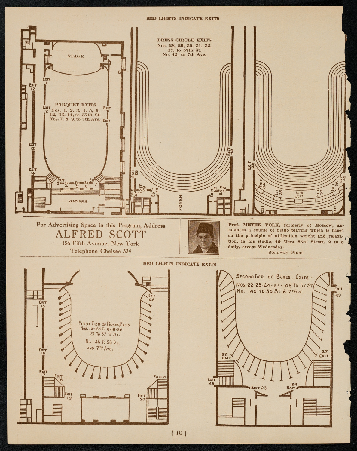 Burton Holmes Travelogue: Going Abroad at Home, January 29, 1922, program page 10