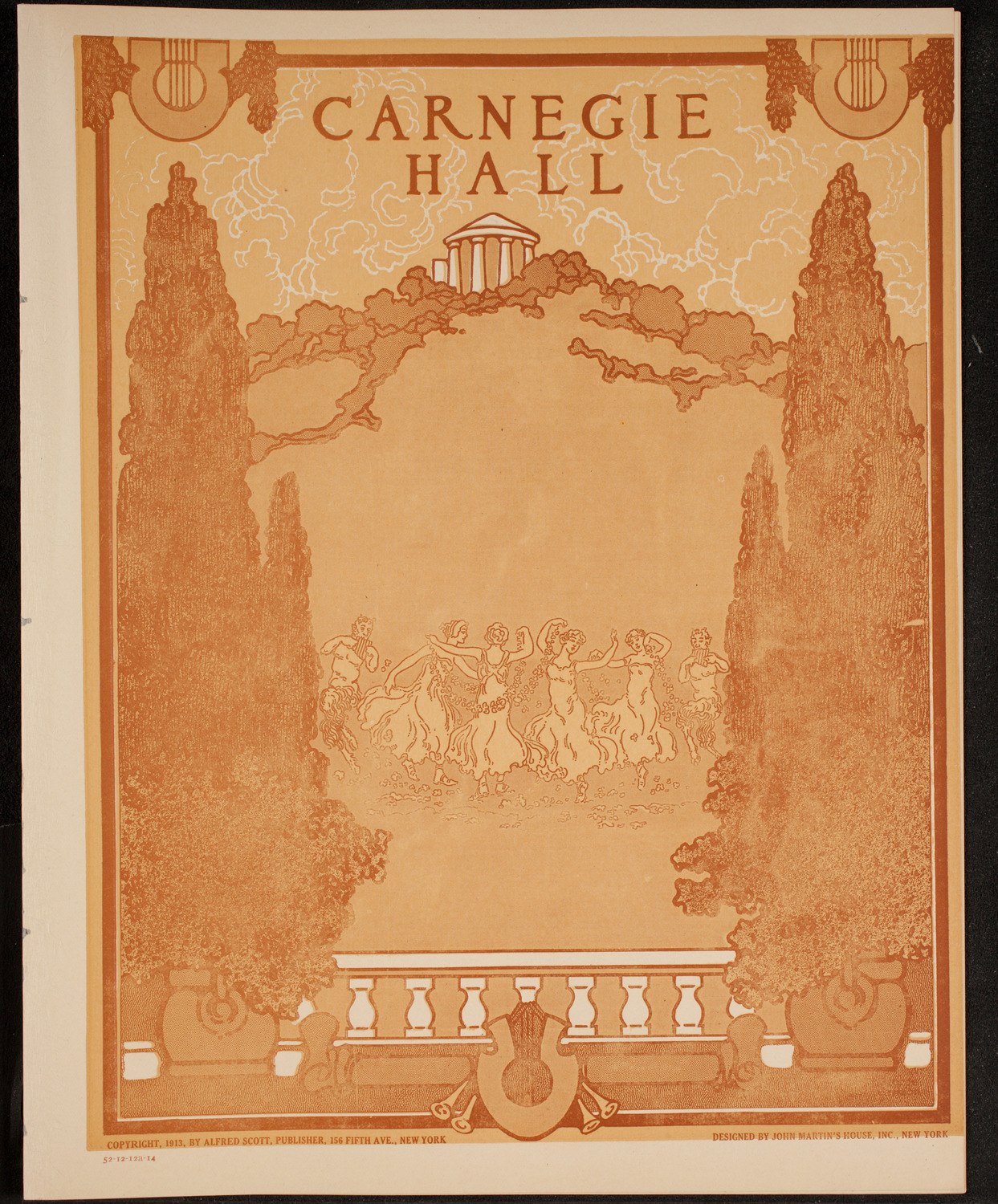 Fritz Kreisler, Violin, December 12, 1914, program page 1