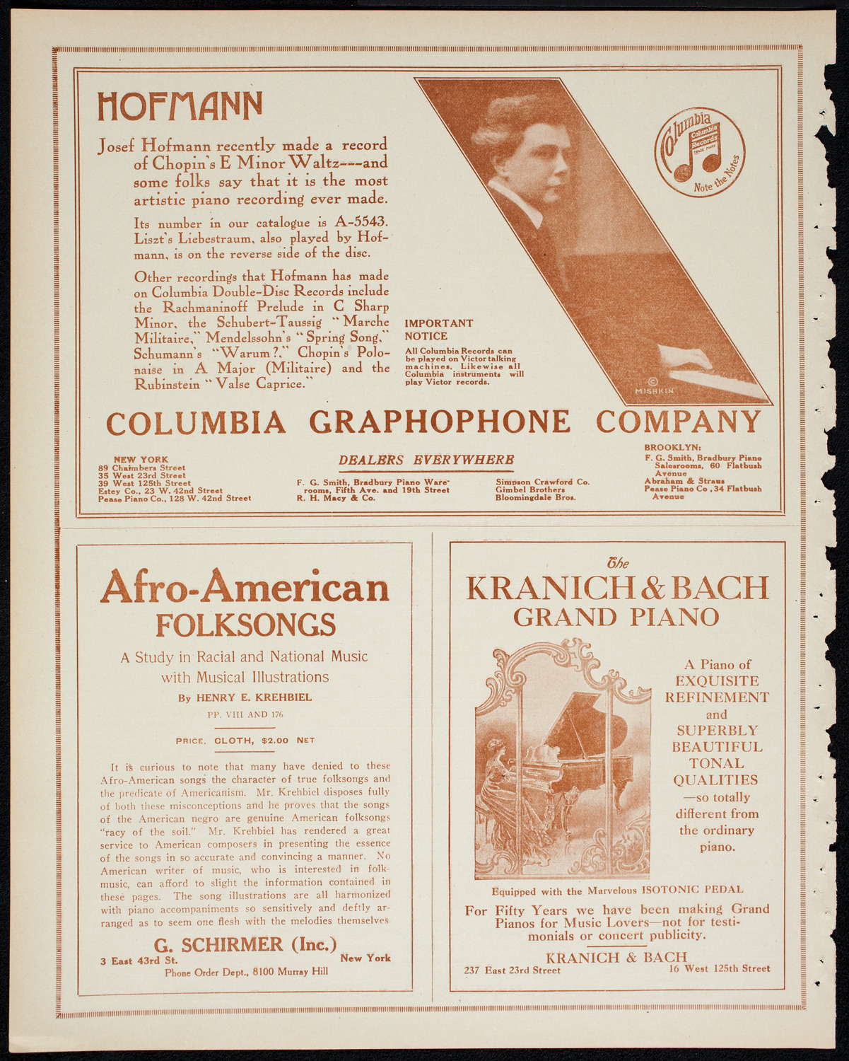 Burton Holmes Travelogue: Japan in Korea, February 8, 1914, program page 6